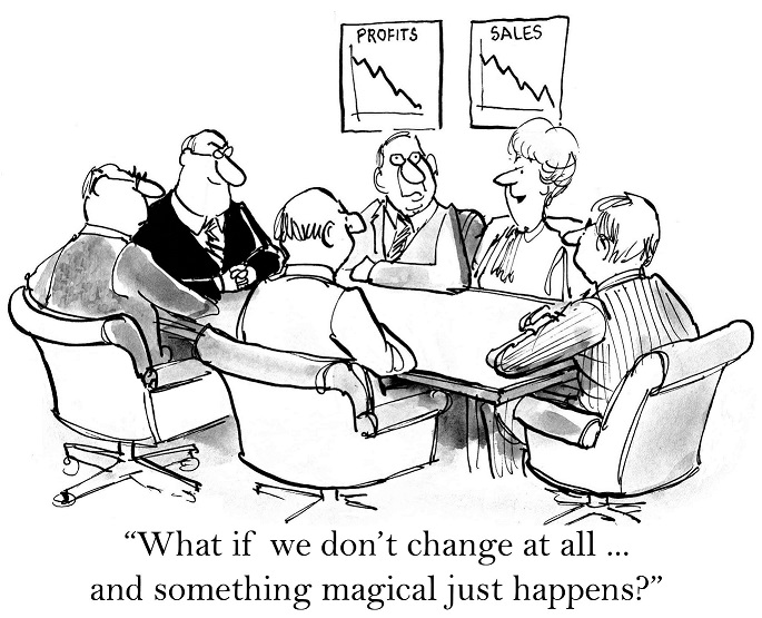 Change your thinking about Change Management