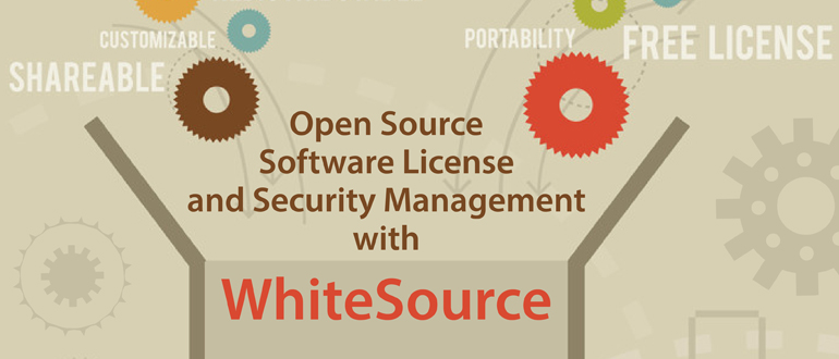 Open Source software license and security management with WhiteSource