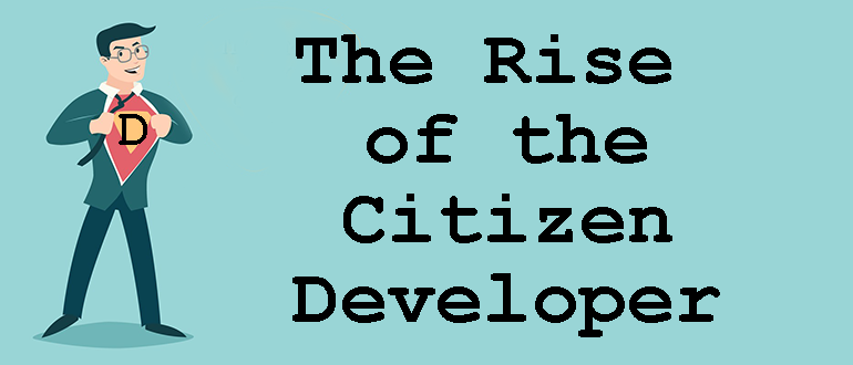 Successful technology leaders will embrace the citizen developer