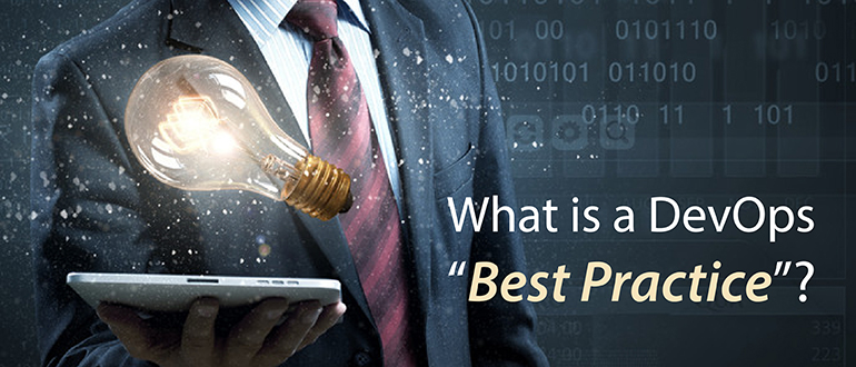 What is a DevOps 'Best Practice'?